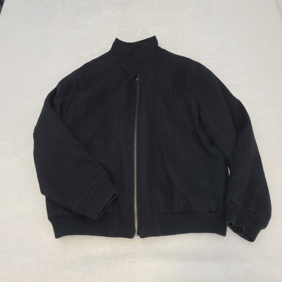 London Fog men's wool coat black Size XL Matrix staple classic capsule preppy - Picture 3 of 8